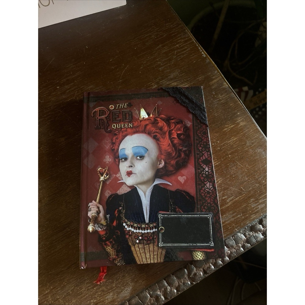 Helena Bonham Carter as the Red Queen Alice in Wonderland Diary Journal